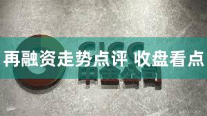 再融资走势点评 收盘看点