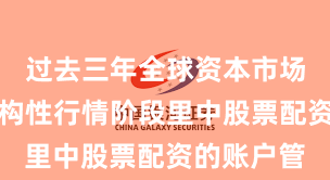 过去三年全球资本市场在当前结构性行情阶段里中股票配资的账户管