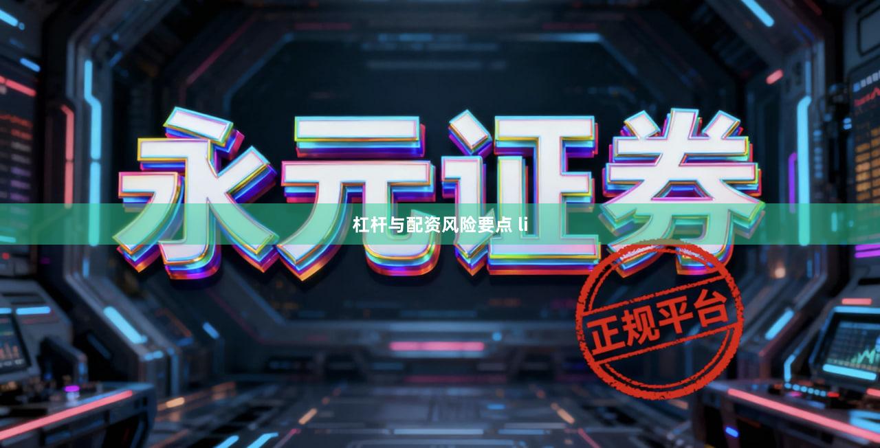 杠杆与配资风险要点 li